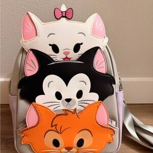 Disney Parks Loungefly Aristocats Mini Backpack